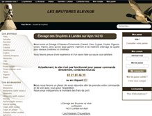 Tablet Screenshot of les-bruyeres-elevage.com